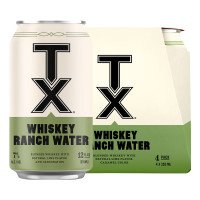 TX Whiskey Ranch Water Cocktail 4-Pack