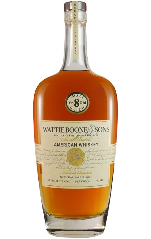 Wattie Boone & Sons 8 Year Old Small Batch American Whiskey