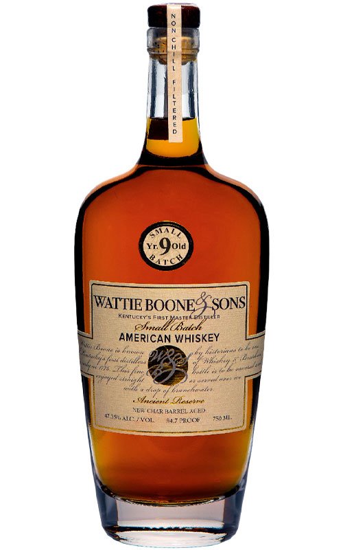 Wattie Boone & Sons 9 Year Old Small Batch American Whiskey