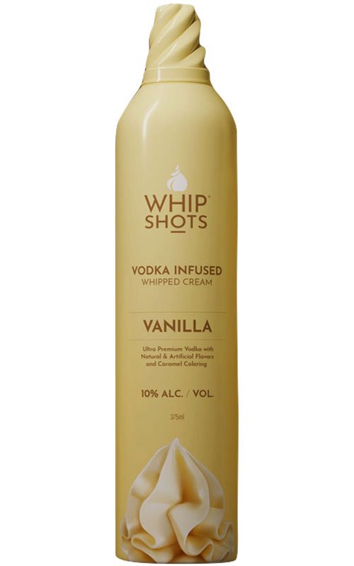 Whip Shots Vanilla Vodka Infused Whipped Cream (375mL)