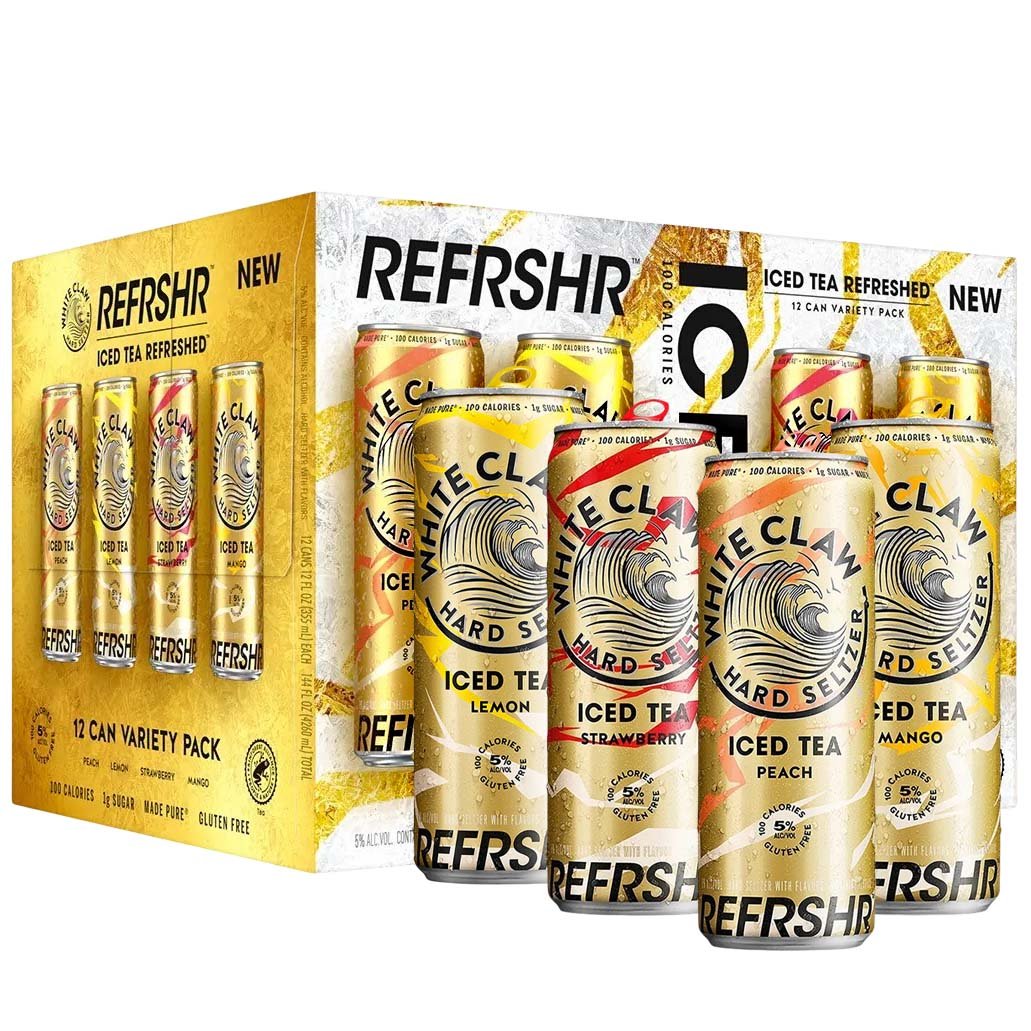 White Claw Hard Seltzer Iced Tea Variety 12-Pack