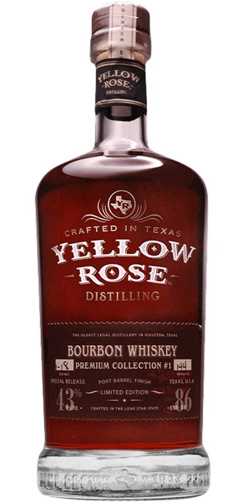 Yellow Rose Premium Collection #1 Port Barrel Finish Bourbon Whiskey